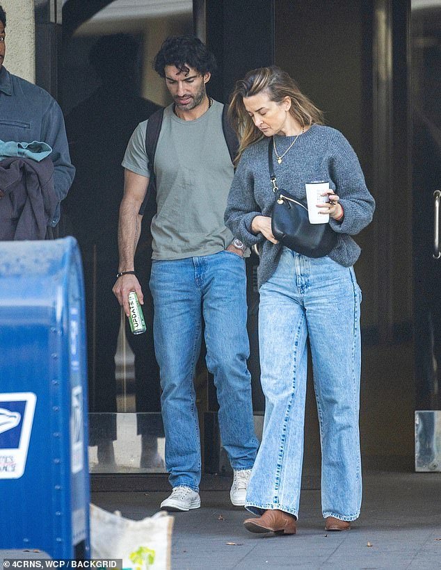 Justin Baldoni is seen for the first time since It Ends With Us costar Blake Lively sued him for sexual harassment