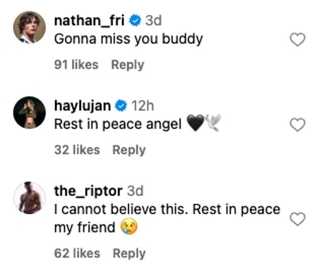 Fans and loved ones alike flooded the comments section of his last Instagram post with tributes to O'Donnell