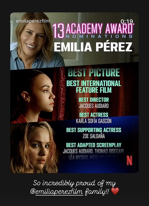 The only issue is ¿ there are 10 nominees for Best Picture and AMC left Netflix's Emilia Perez off of the screening list