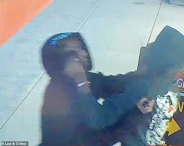 Video was played in court of Rocky and Ephron getting into a shoving match