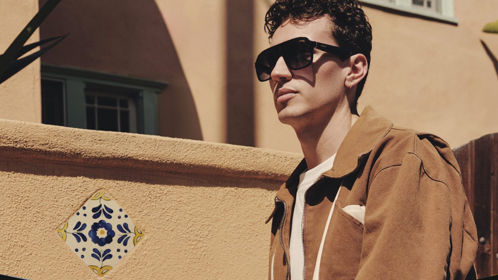 Carrera Smart Glasses with Alexa worn by man