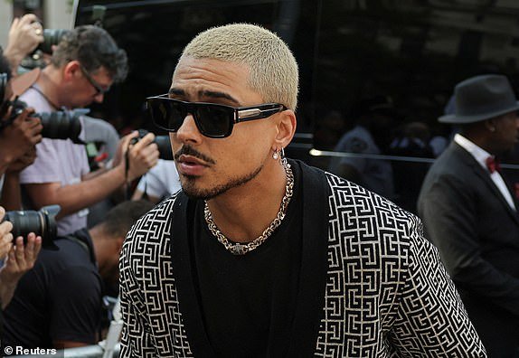 Quincy Brown walks outside the U.S. federal court, ahead of a bail hearing, after the jury reached verdicts in the Sean "Diddy" Combs sex trafficking and racketeering conspiracy trial, in Manhattan, New York City, U.S., July 2, 2025. REUTERS/Jeenah Moon