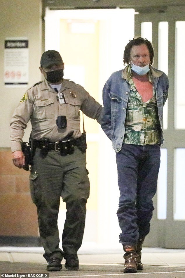 It wasn’t Madsen’s first brush with the law. In 2022 the Hollywood actor was arrested for trespassing at a luxury house from which he was evicted, DailyMail.com reported - pictured