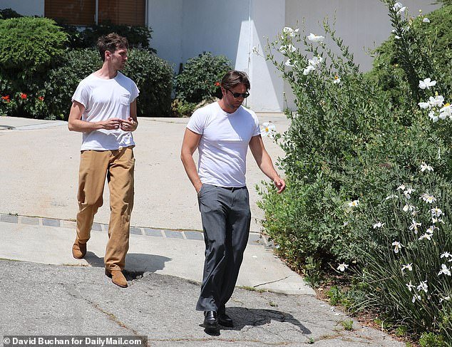 Max and Christian ventured around their late father's property together
