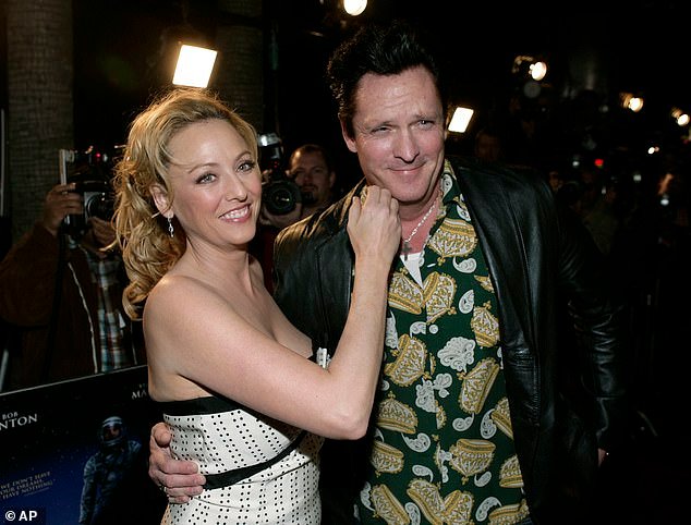 Madsen is pictured with his Sideways star sister Virginia Madsen, 63, in 2007 - she paid an emotional tribute to him