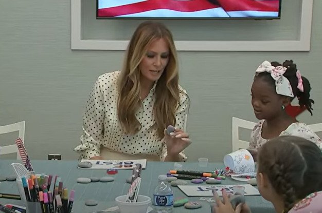 BEAUTIFUL! First Lady Melania Trump Began Celebrating Independence Day Weekend by Visiting Children’s National Hospital in Washington, DC (VIDEO) | The Gateway Pundit