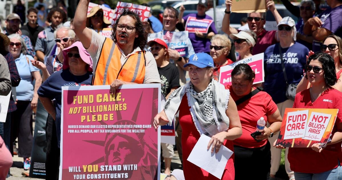 O.C. congresswoman targeted by protests over Trump megabill
