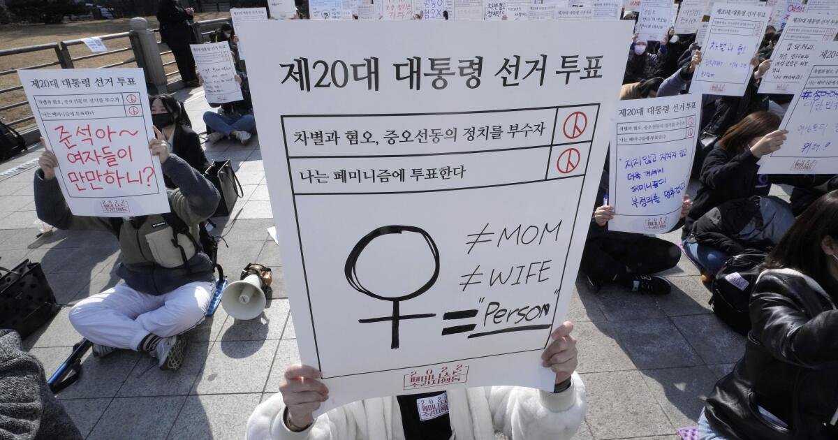 Why South Korean young men and women are more politically divided than ever